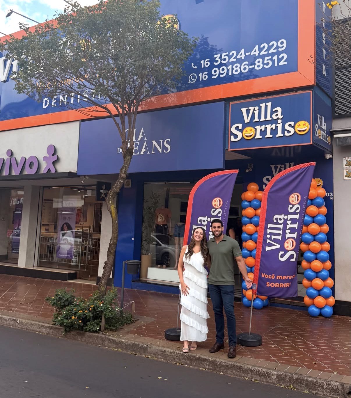 Fachada da Villa Sorriso